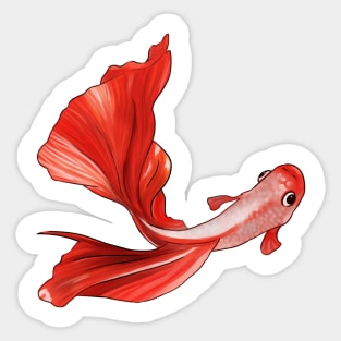 Koi Fish Sticker